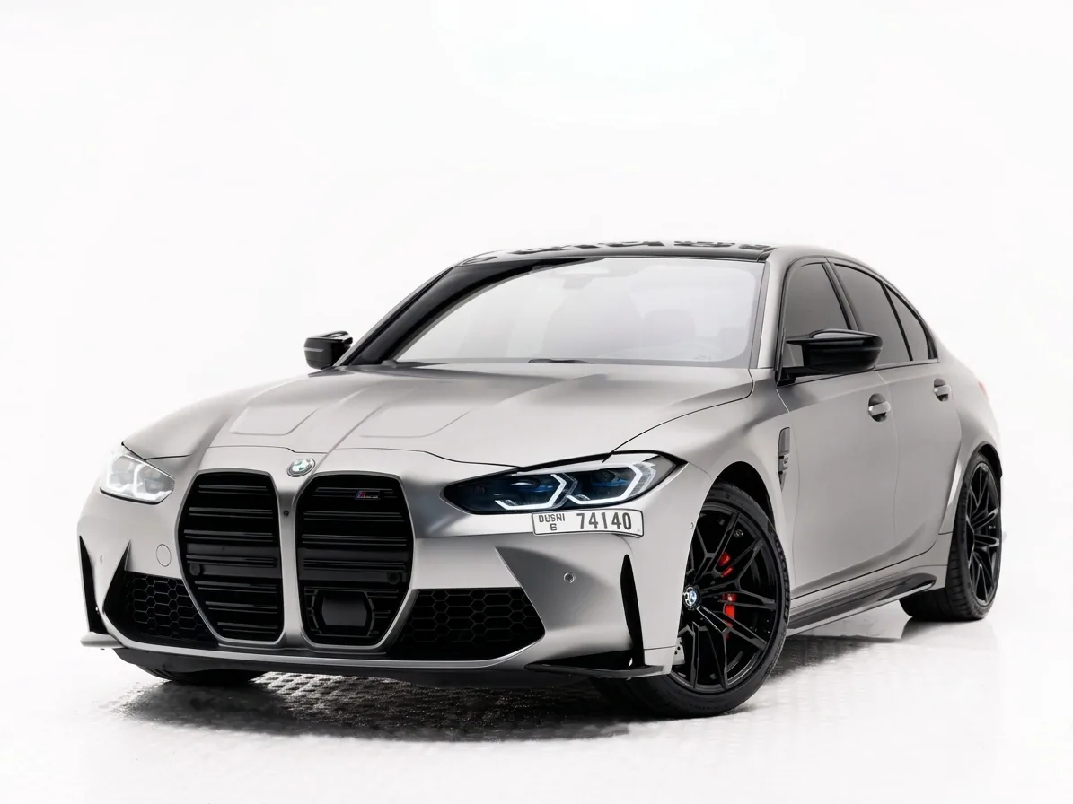 BMW M3 Competition, available to rent from AVIOR in Dubai