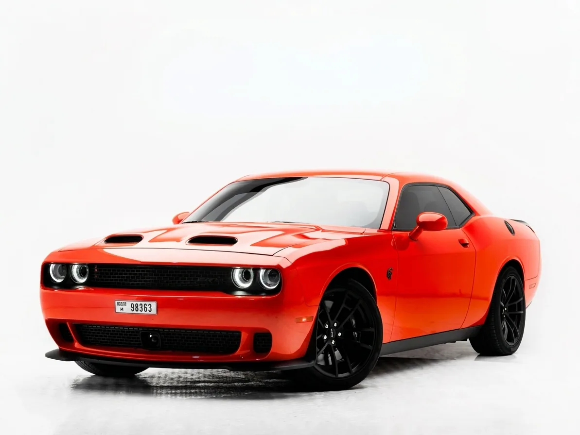 Dodge Challenger SRT, available to rent from AVIOR in Dubai