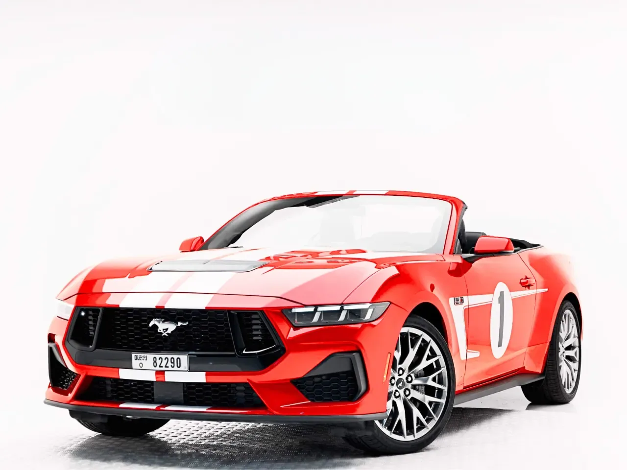 Ford Mustang S650 Convertible, available to rent from AVIOR in Dubai