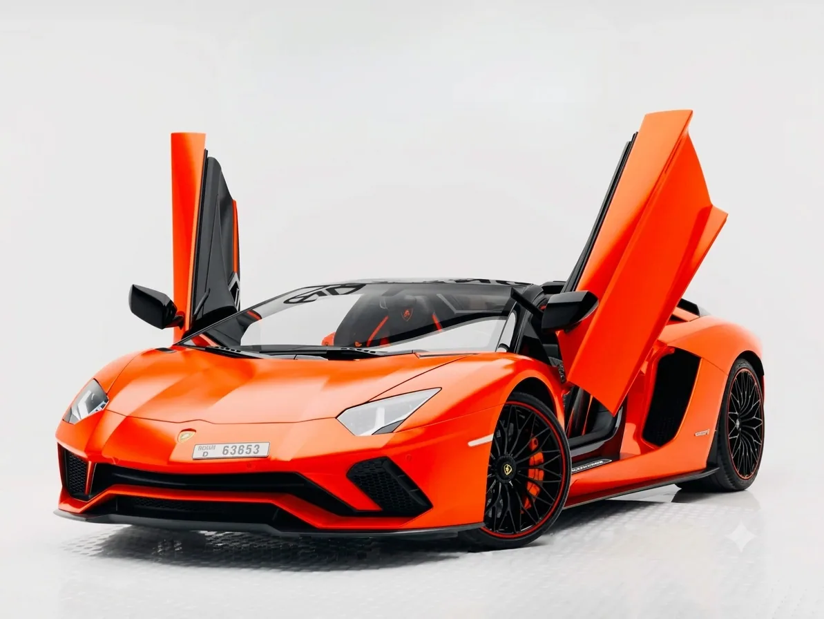 Lamborghini Aventador Roadster, available to rent from AVIOR in Dubai