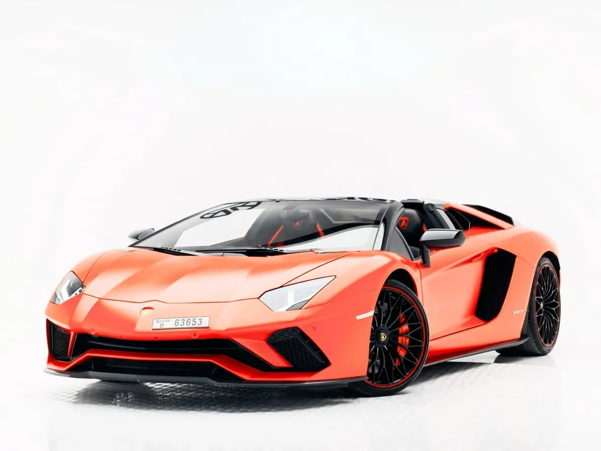 Lamborghini Aventador Spyder, available to rent from AVIOR in Dubai