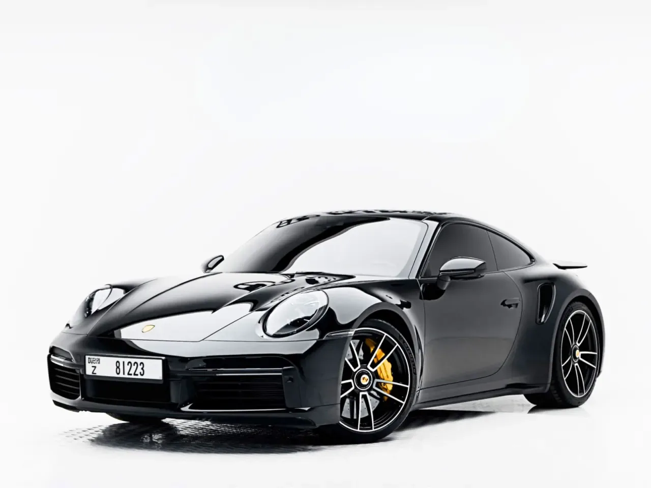 Porsche 911 Turbo S Coupe, available to rent from AVIOR in Dubai