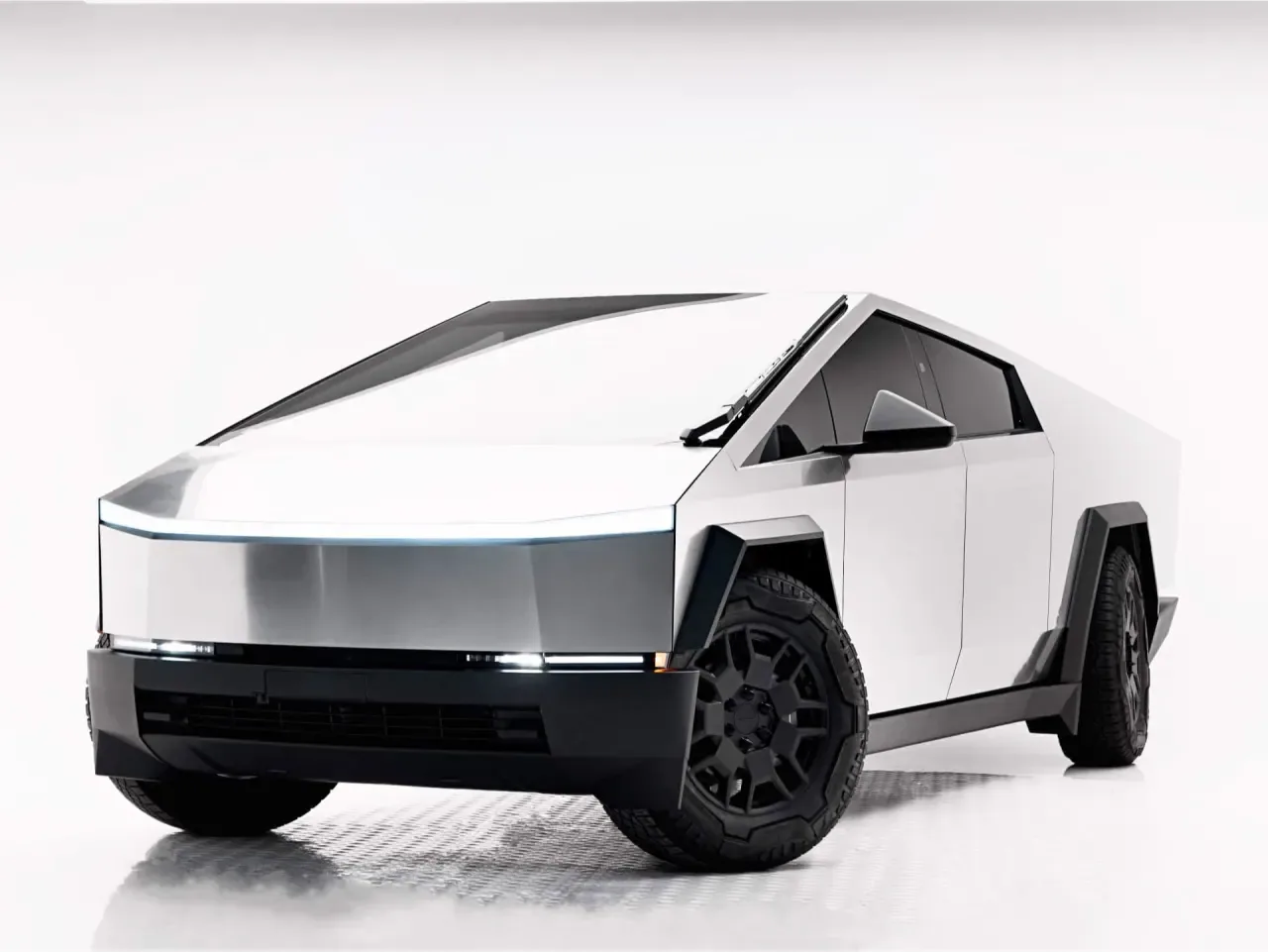 Tesla Cybertruck, available to rent from AVIOR in Dubai